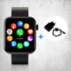 Kendox LifeTracker 2in1 Smartwatch & Fitnessuhr inkl. USB Kabel & Adapter