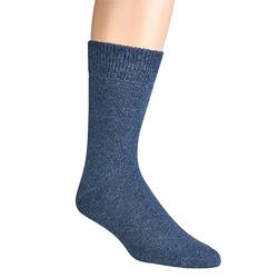 Alpaka Socken blau