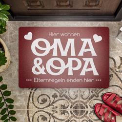 Fußmatte Oma & Opa