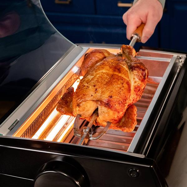 Livington Rotisserie Chef Tischgrill inkl. Zubehör GRATIS