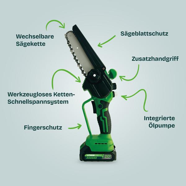 Hammersmith PocketSaw Pro Mini Akku Kettensäge