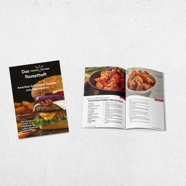 Trusted Butcher Messerset 3-tlg. inkl. Thermometer & Rezeptheft