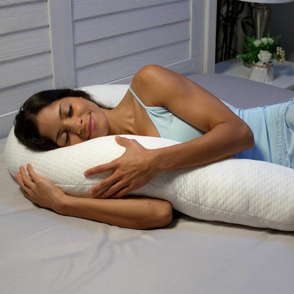 Dreamolino SwanPillow ergonomisches Ganzkörper-Wohlfühlkissen