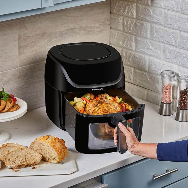 PowerXL Vortex PRO AirFryer 7in1 Heißluftfritteuse mit Sichtfenster