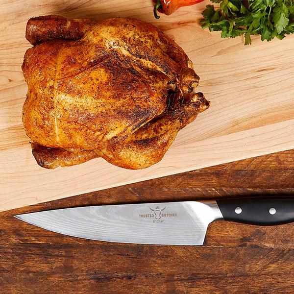 Trusted Butcher Messerset 3-tlg. inkl. Thermometer & Rezeptheft