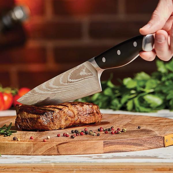 Trusted Butcher Messerset 3-tlg. inkl. Thermometer & Rezeptheft