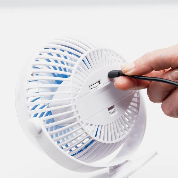 Livington Go Fan - mobiler Akku-Ventilator weiß / weiß