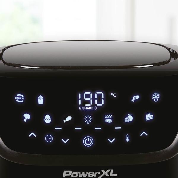 PowerXL Vortex PRO AirFryer 7in1 Heißluftfritteuse mit Sichtfenster