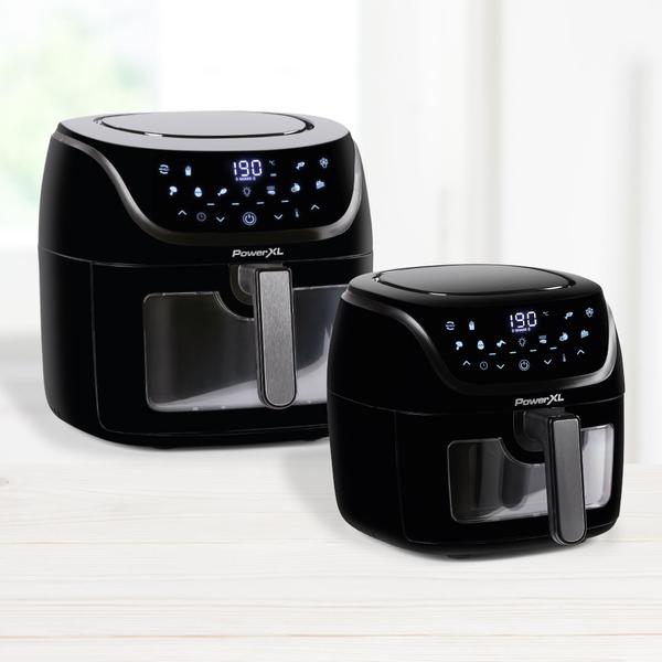 PowerXL Vortex PRO AirFryer 7in1 Heißluftfritteuse mit Sichtfenster