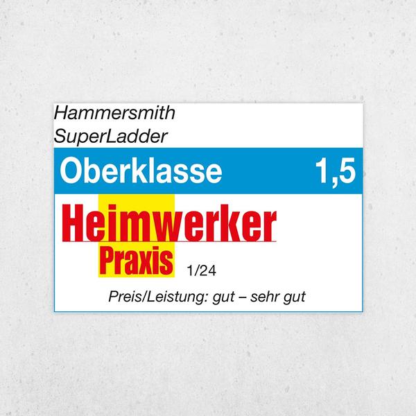 Hammersmith SuperLadder Multifunktionsleiter inkl. Zubehör GRATIS